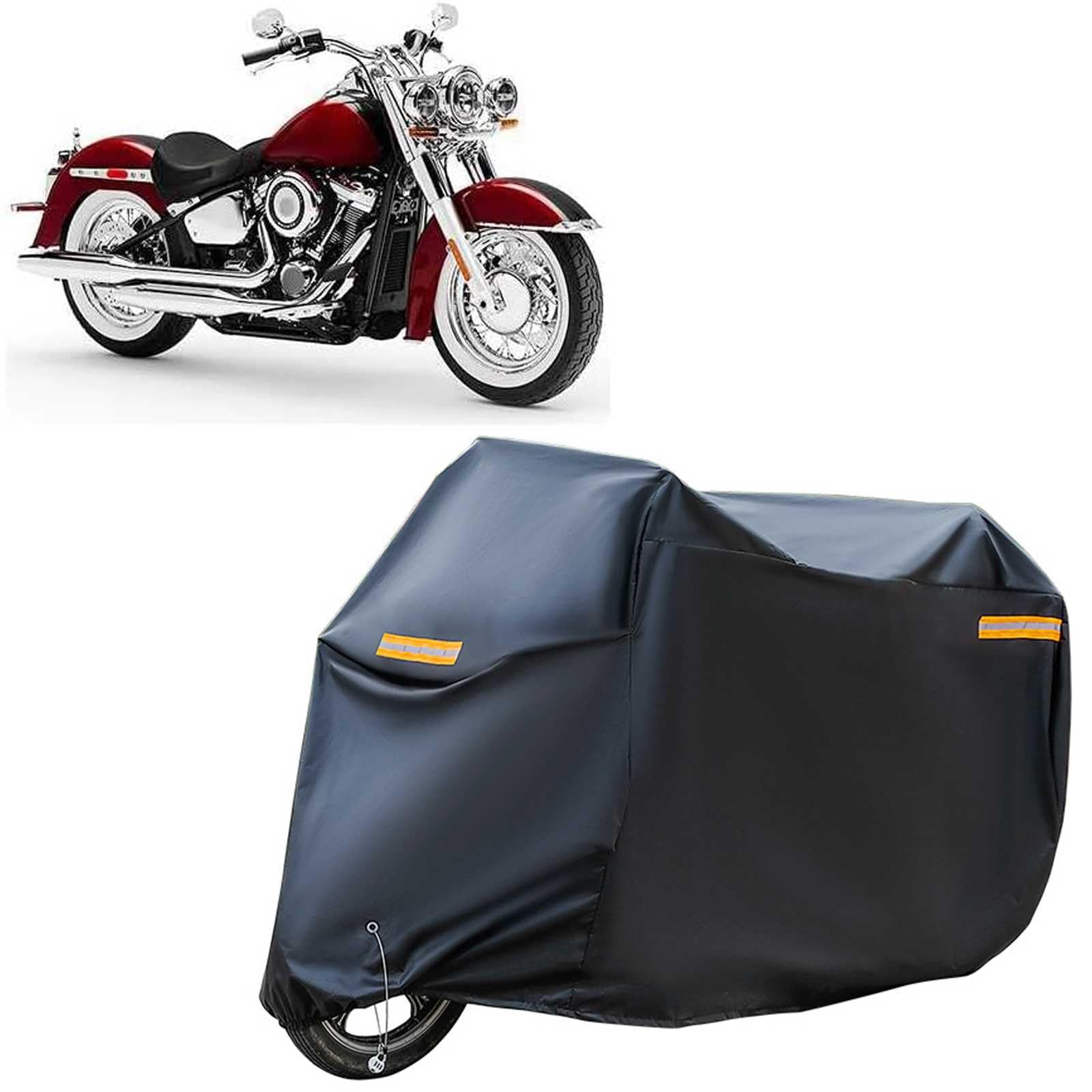 Amazon.co.jp: 新型 バイクカバー【ハーレーダビッドソン FLDE