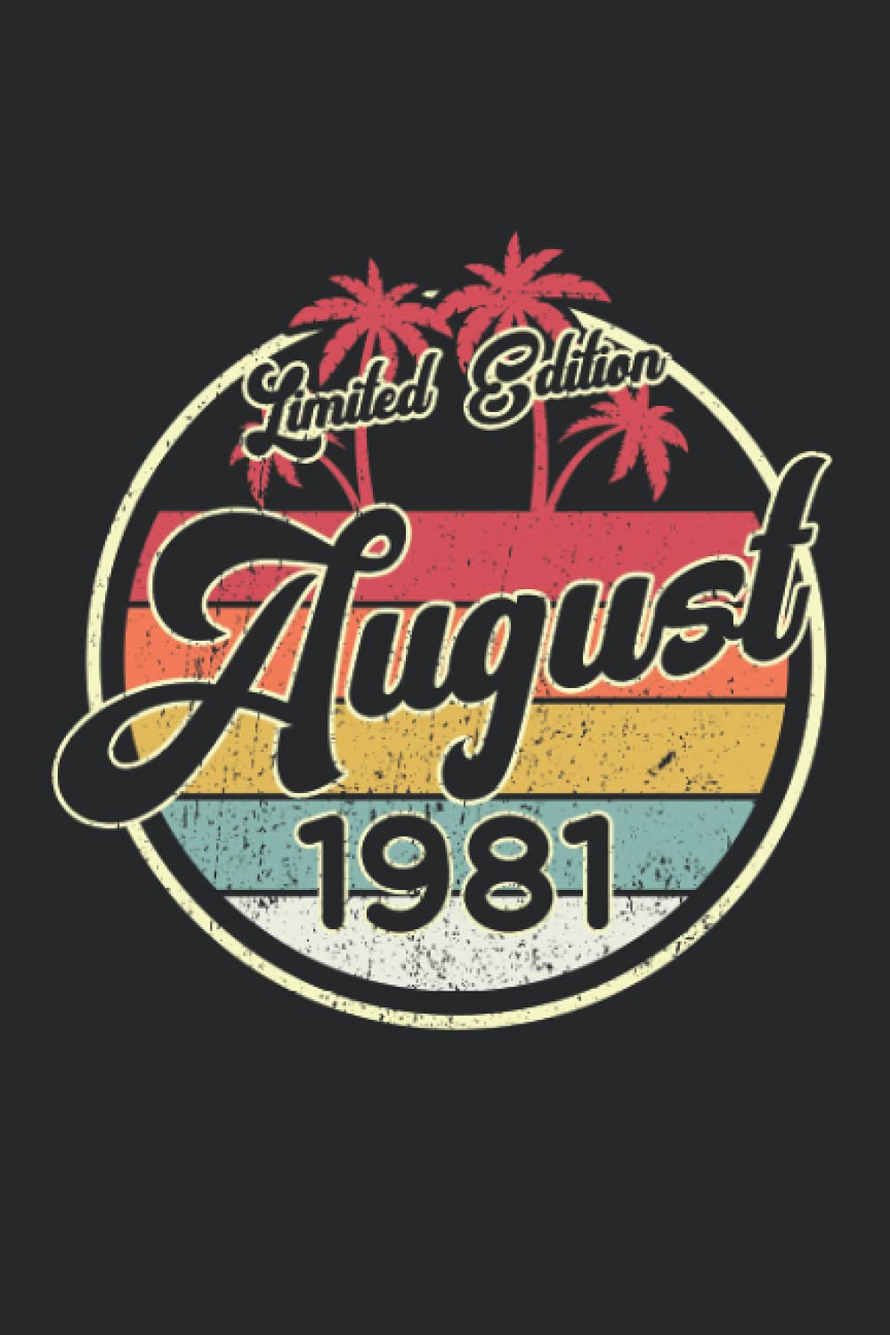 Limited Edition August 1981: A5 Blanko • Notebook • Notizbuch • Taschenbuch • Journal • Tagebuch - Ein lustiges Geschenk für Freunde oder die Familie ... für Gästebuch Einträge, Wünsche und Sprüche