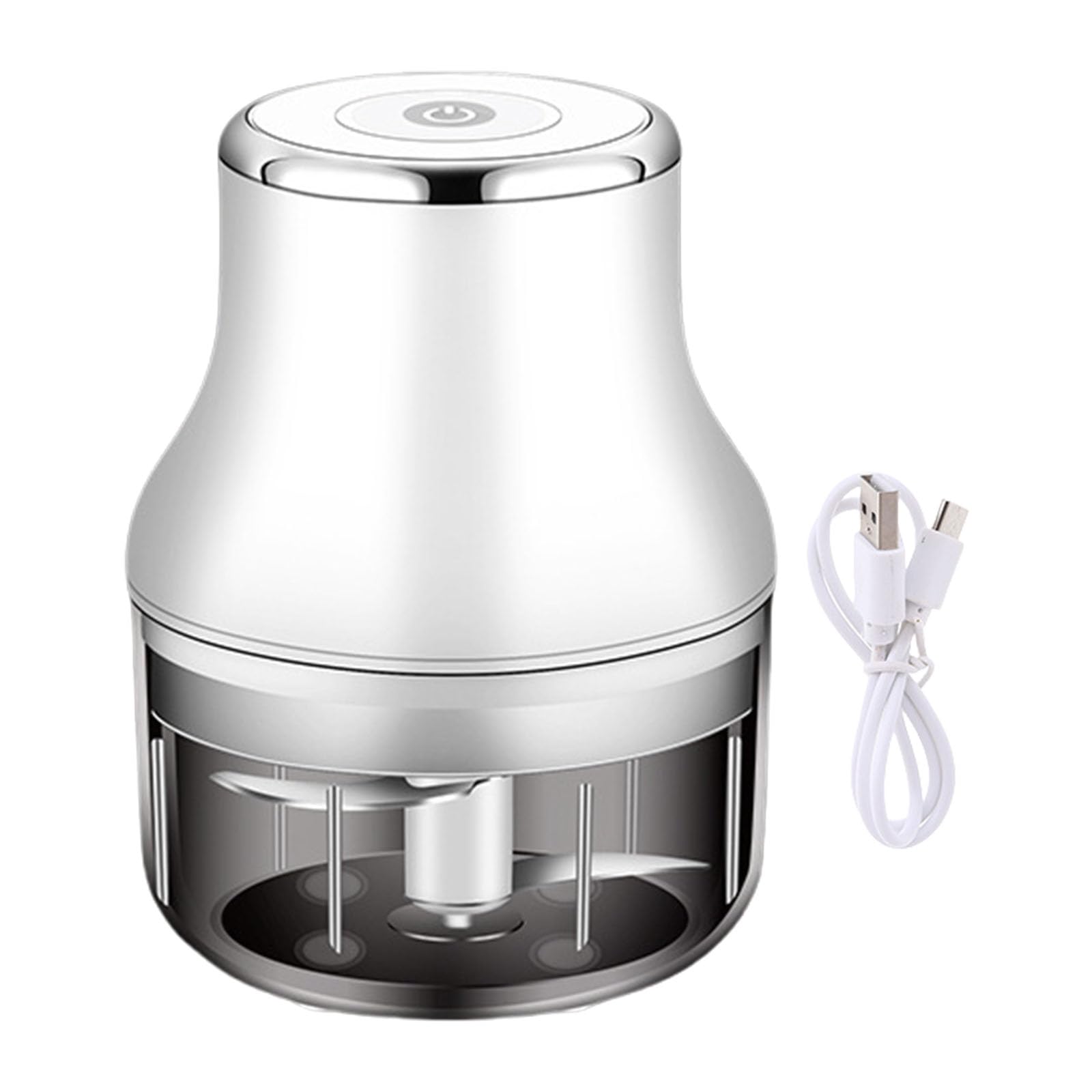 Nucelit Portable Electric Garlic Mincer Miniature USB Rechargeable Choppers Vegetable Crusher Kitchen Tool USB Rechargeable Choppers