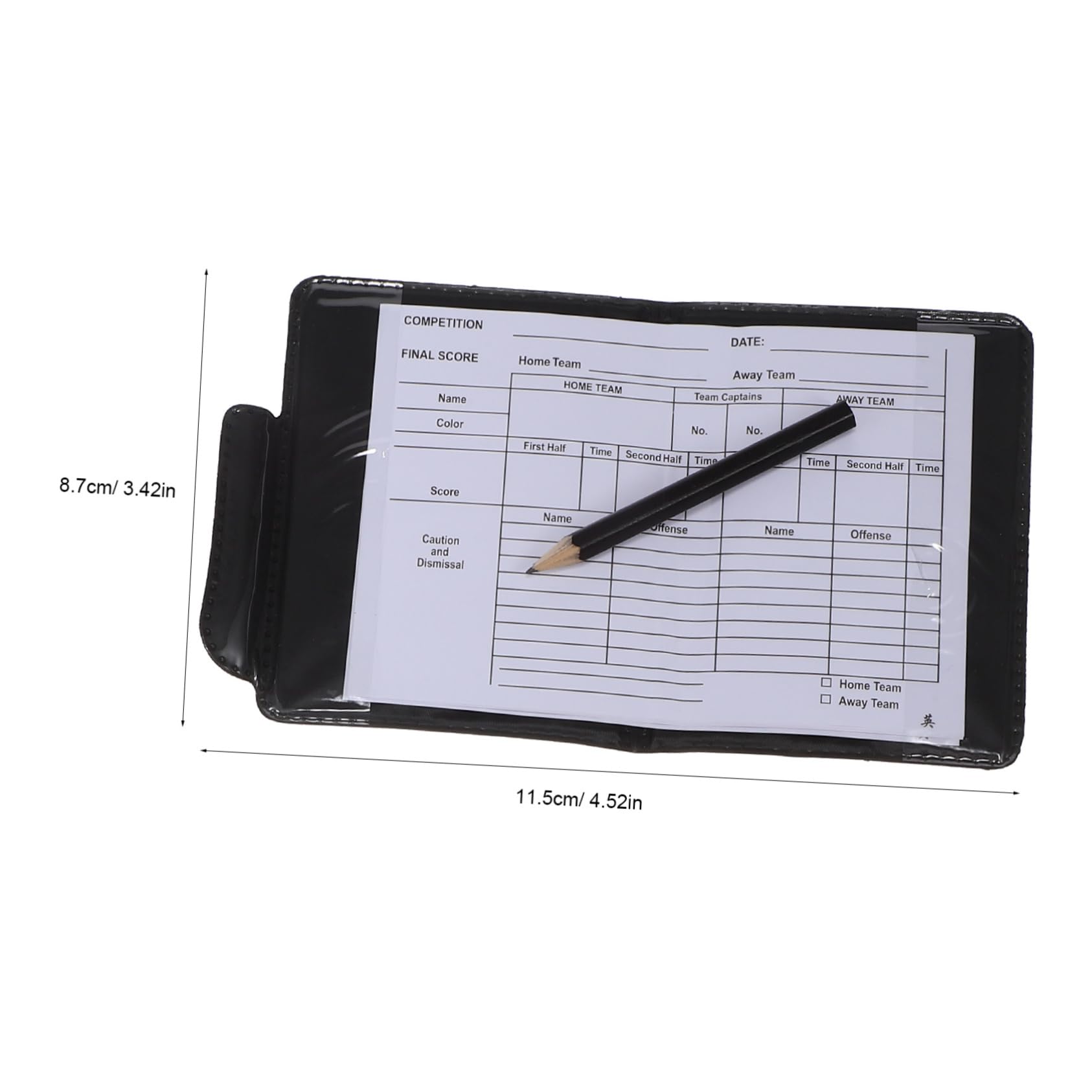 GALPADA Complete Football Referee Accessory Set: Cards Whistles Score Sheet Essential Kit