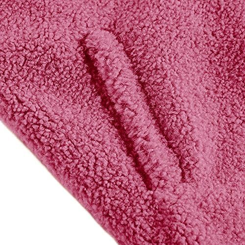 rrhss Baby Girls Faux Fur Teddy Long Coat Toddler Kids Winter Fleece Jacket Warm Outwear Clothes - Image 4