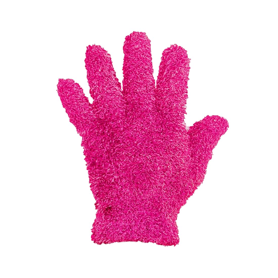 Fairy Trendz Women's Pink Stretchy Warm Feather Gloves Soft Winter Gloves Full Finger Fluffy Thermal Gloves ( One Size)