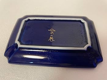 Amazon | 深川製磁 瑠璃彩磁 角皿4枚 香蘭社 1枚 合計5枚 管理