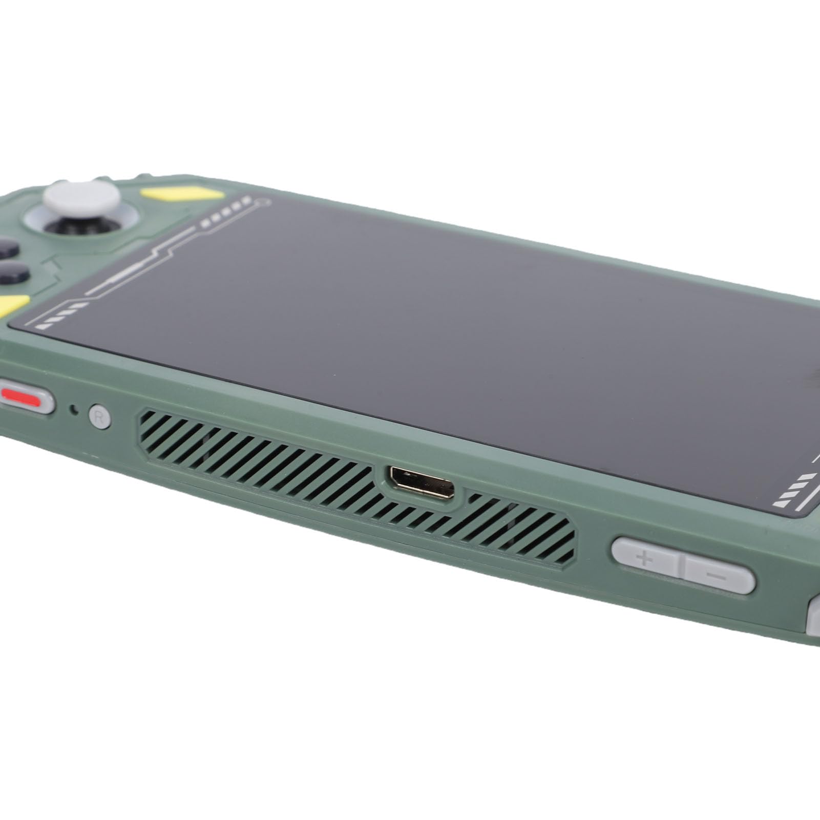 Handheld-Spielekonsole, Tragbarer Gaming-Player mit 5,5-Zoll-Bildschirm und Leistungsstarkem Quad-Core-Chip für Gelegenheitsspieler (Green)