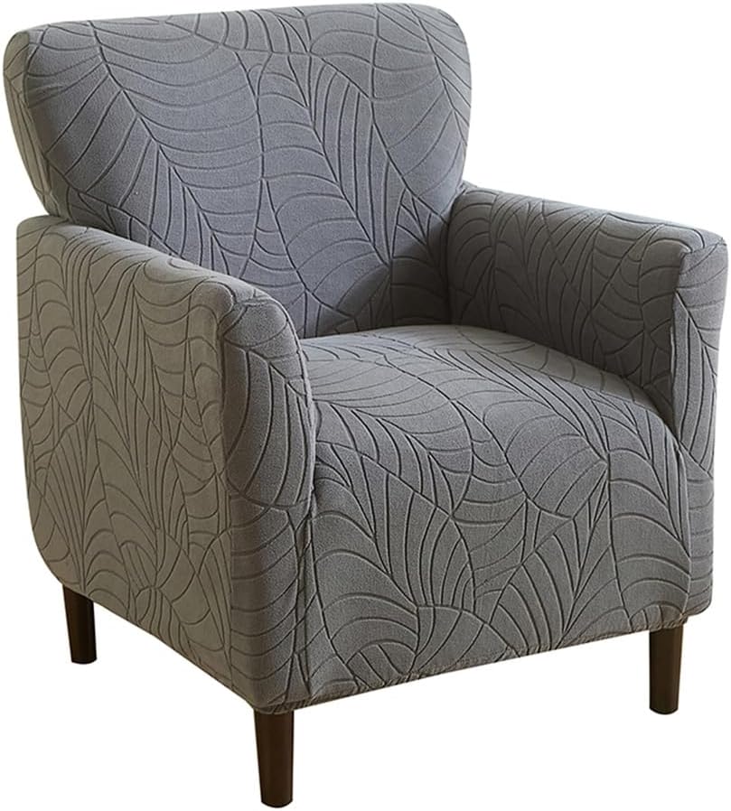 Stretch Armchairs Slipcover 1-Piece Armchair Sofa Covers Removable Washable Single Couch Cover Furniture Protector for Living Room,Dark Gray