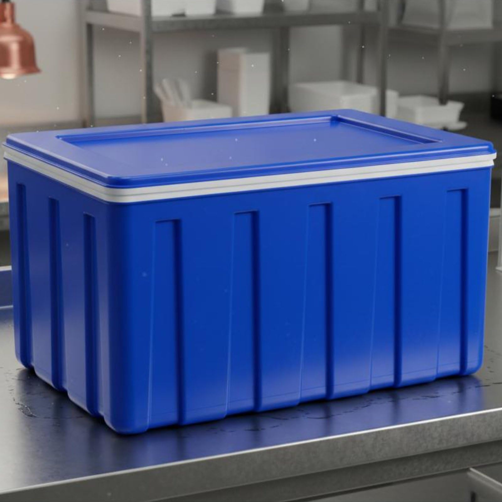 Almencla Contenitore Termico Isolato Portatile con Termico a Strati per Protezione di Alimenti E Bibite Costruito in Materiale PP