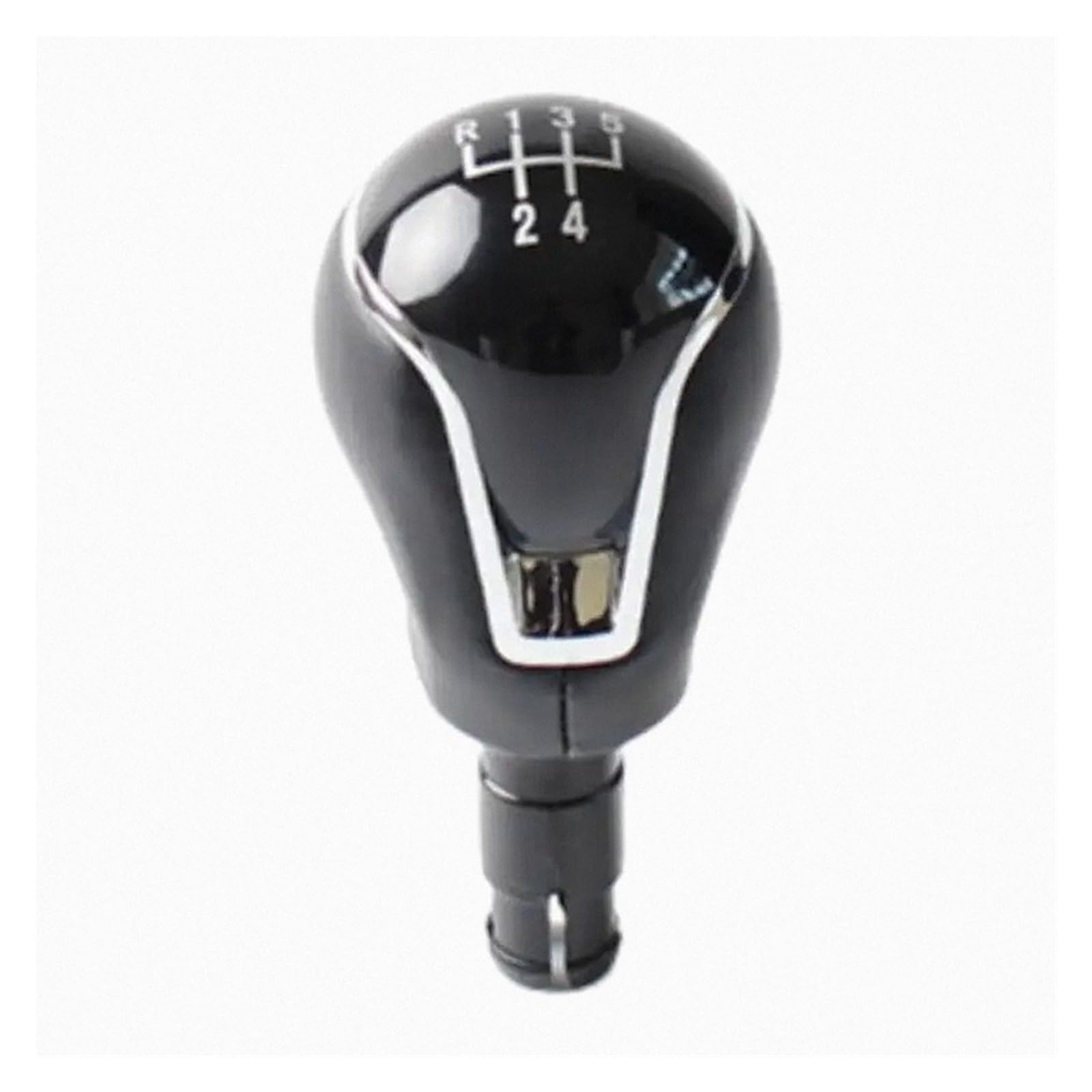 Jsyalmslw 5 Speed Shift Knob For Seat Ibiza Iv (6J) 2009-2017 Black Standard Fit