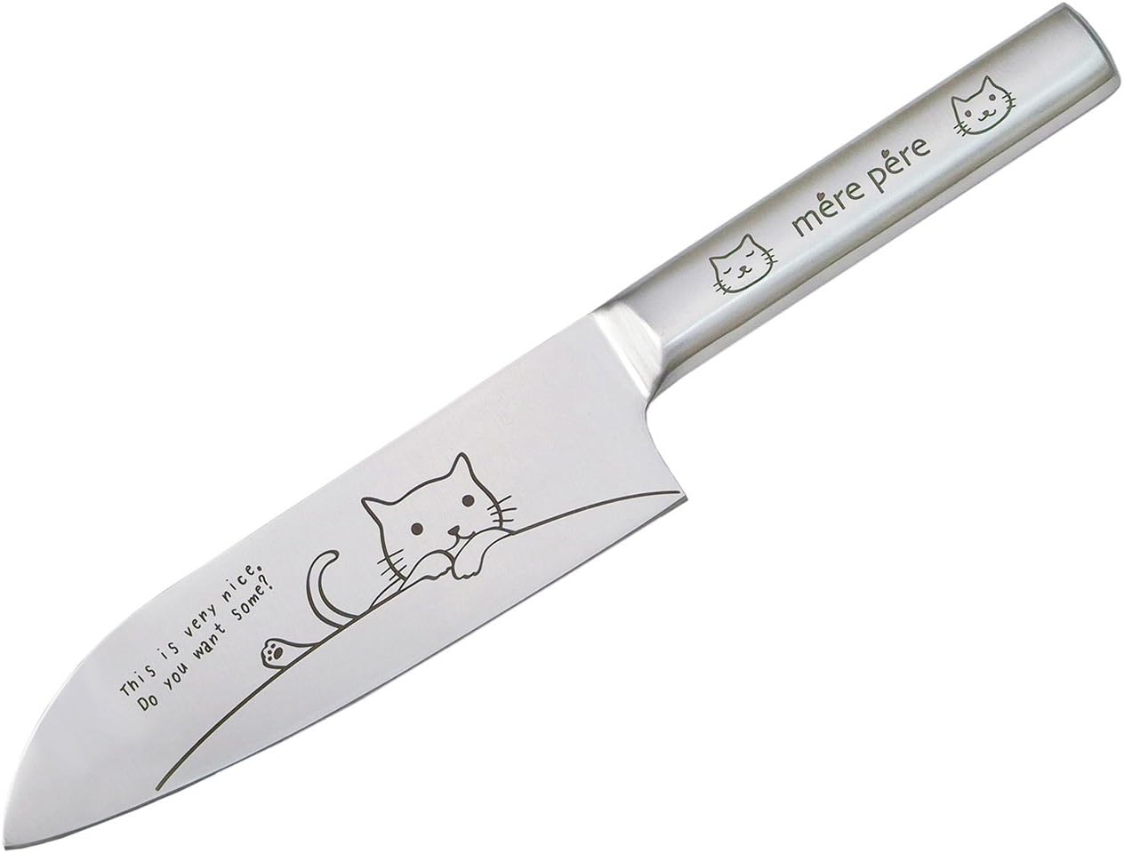Toa Metal Merpel Santoku Knife 770-305 Blade Length: Approx. 6.7 inches (170 mm)