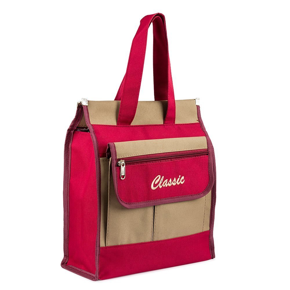 Elegant Lunch Bag for Office, Multicolor Lunch Bag, Office Lunch Bag