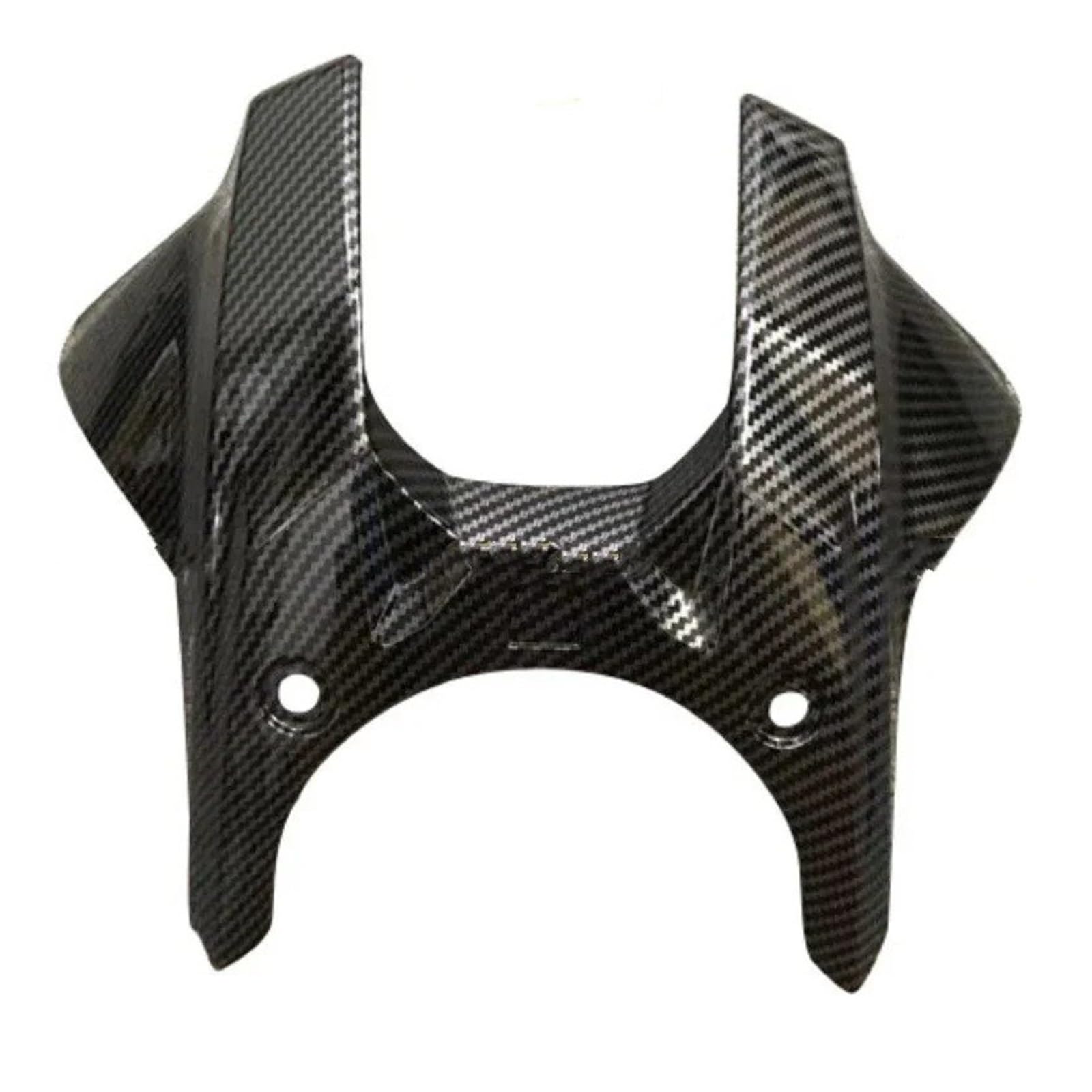 Aerodynamische Winglets Motorrad Front Air Tank Cover Fuel Gas Shell Protector Verkleidung Für CB650R 2019-2023 Für CBR650R 2019 2020-2025 Motorradspoiler(Carbon Fiber Coating)