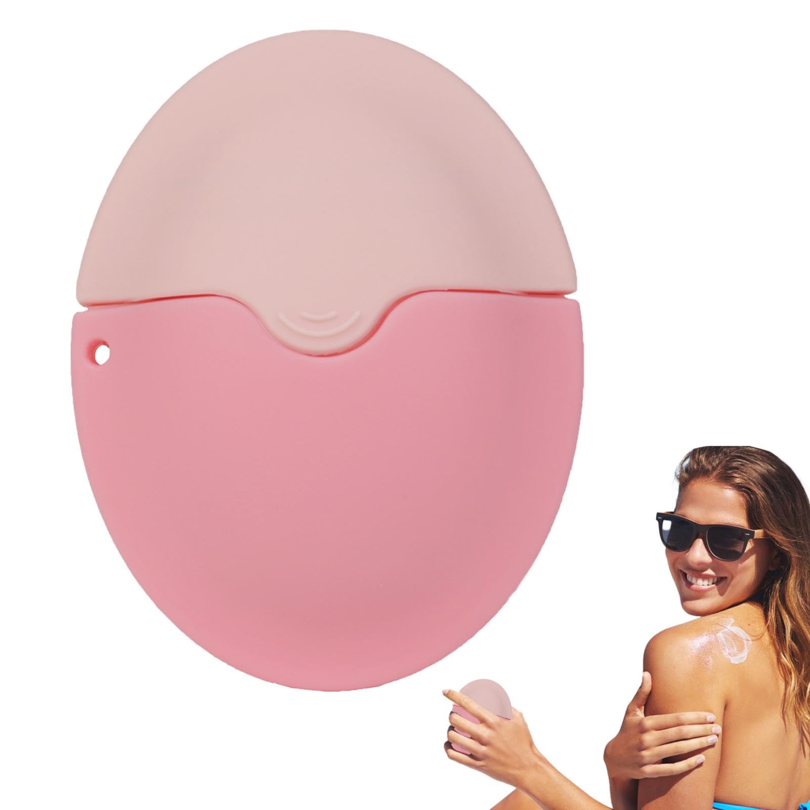 Rodillo aplicador de protección solar, aplicador de loción para niños - Rodillo de contenedor recargable para protector solar - Herramientas aplicadoras de protección solar ligeras para protector