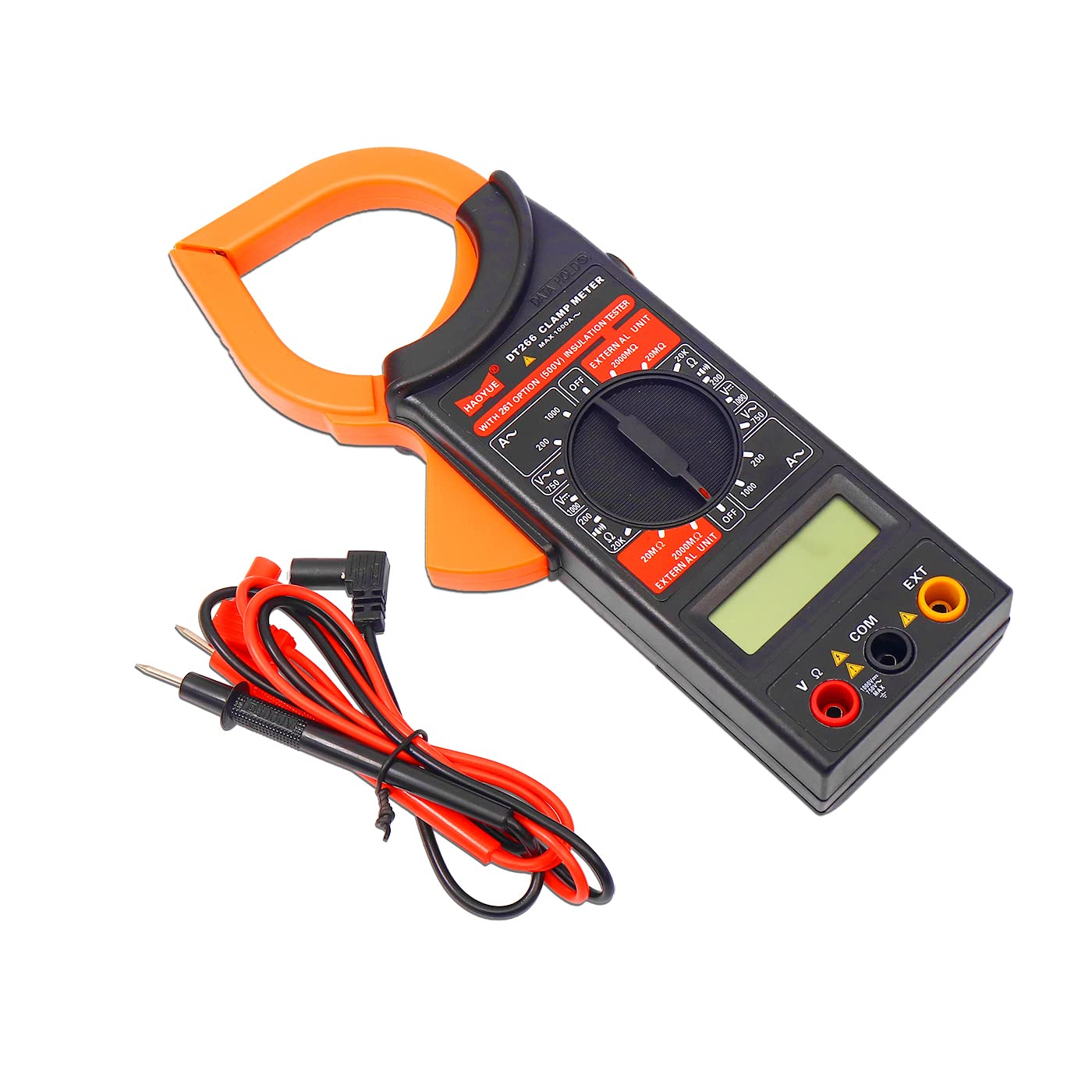 Electronic Spices DT266 Digital Clamp Multimeter for Measuring Ac and Dc Voltage, Ac Current and Resistance With Lcd Display (B0BLRYVB93) Amazon Price History, Amazon Price Tracker