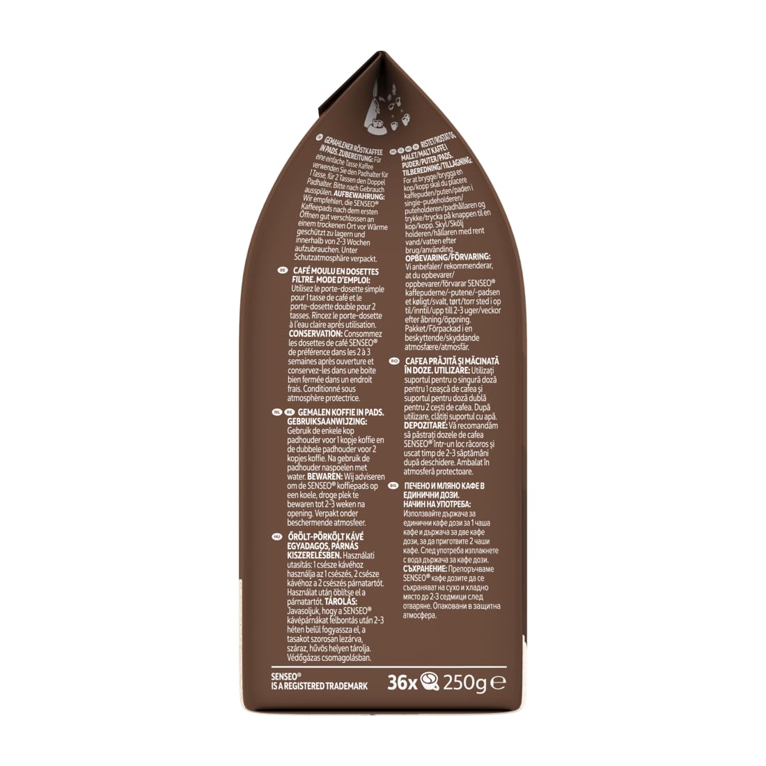 Senseo Extra starke Kaffeepads, 10 x 36 Pads