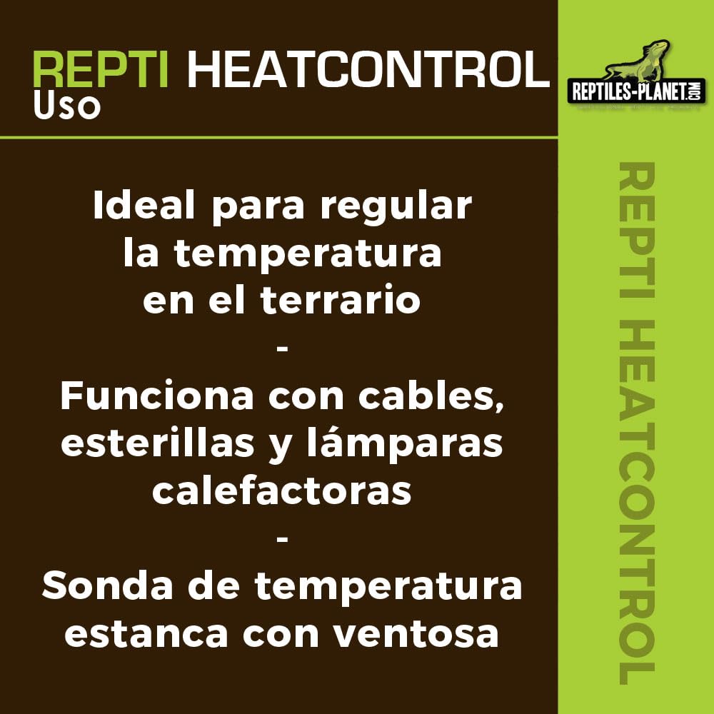 Reptiles Planet - Repti Heatcontrol - Termostato para terrario