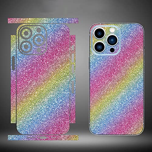 Calcomanía de lujo para iPhone 16 Pro Max morada en pack de 2 unidades 3