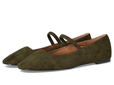 Madewell Greta Elastic Mary Jane - Suede Women