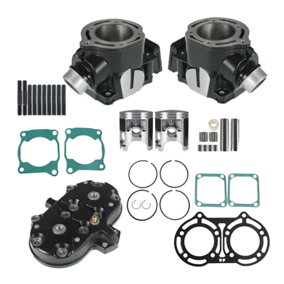 Kit cylindre avec culasse pour Yfz350 : réparez la perte de compression 64mm - 7