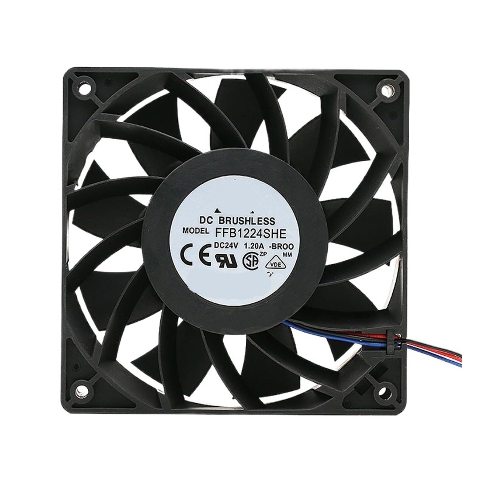 PEQYUACTE FFB1224SHE 12038 24v 1.20 5500RPM Cooling Fan 120 * 120 * 38mm