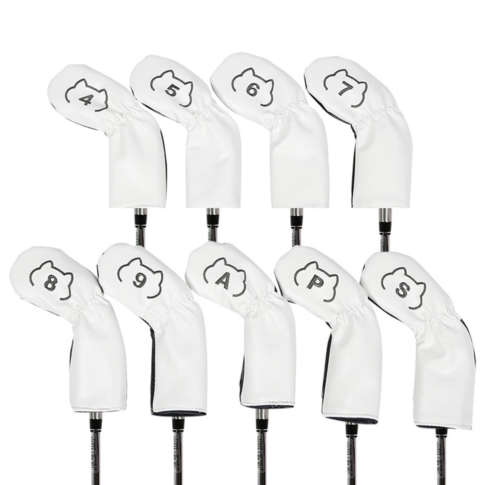 Cubierta para putter, de putter de golf PU+felpa, más completa