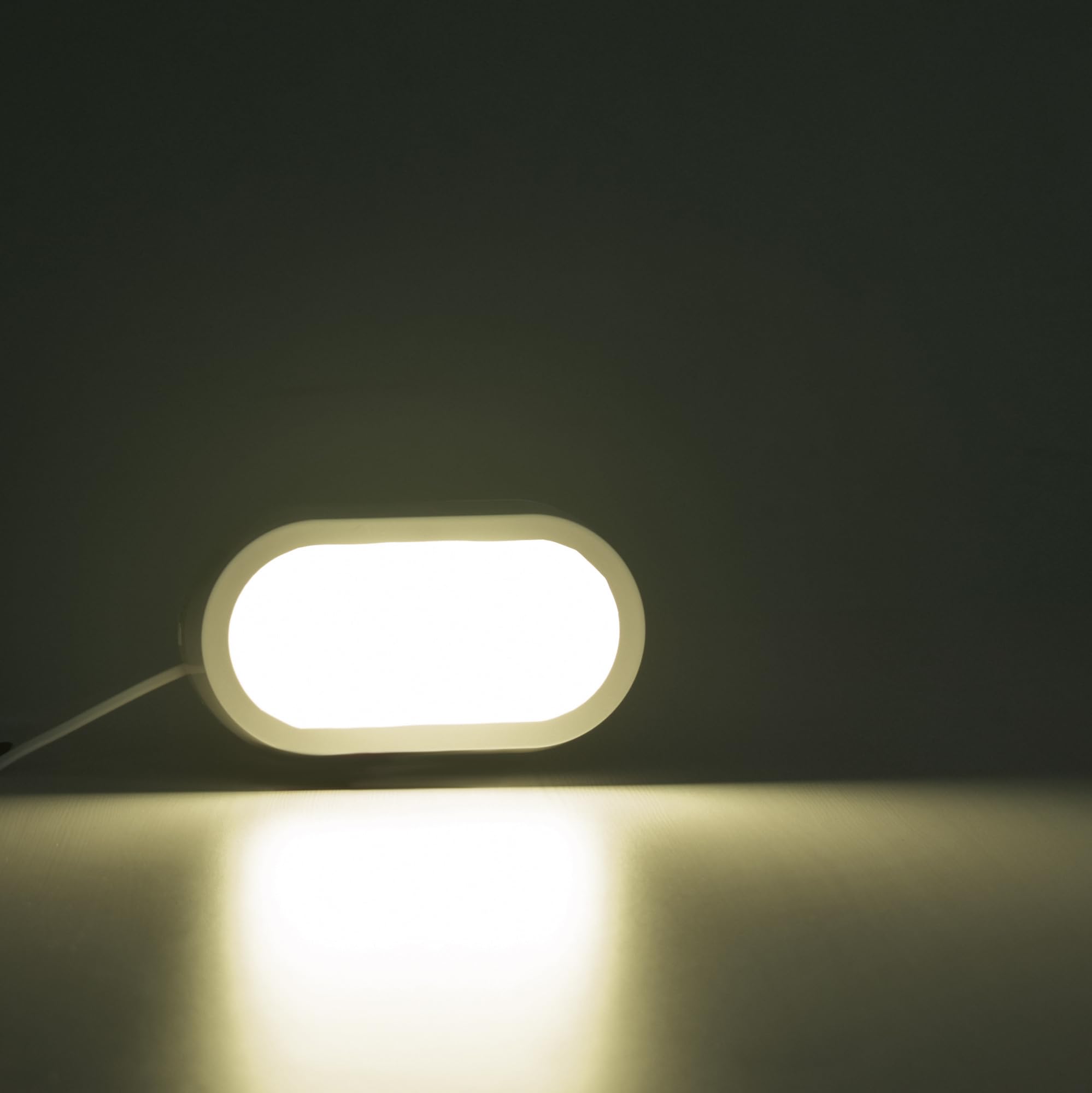 forus 10w led rectangle shape bulkhead light, ip65 waterproof outdoor wall lamp for garden, balcony, bathroom & porch, natural white led outdoor lighting, 3-year warranty (pack of 1)
