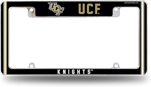 Miniatura 324 de Rico Industries NCAA Classic 12" x 6" Chrome All Over Automotive License Plate Frame for Car/Truck/SUV