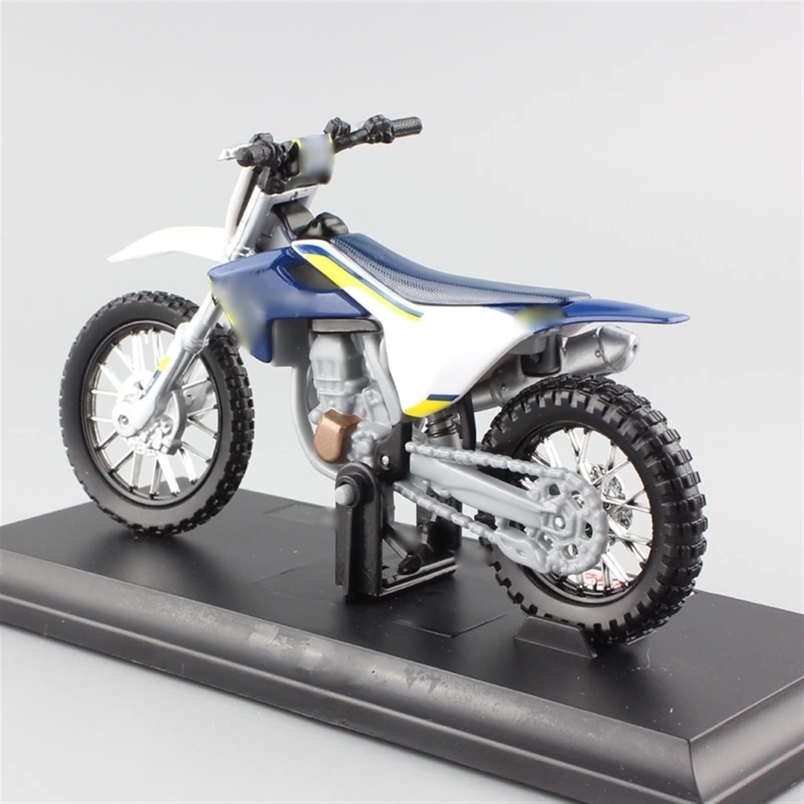 Scala 1/18 per H&usqvarna FC 450 Moto Enduro da Corsa Diecast Modello Dirt Bike Motocross off Road Replica Modello Giocattolo per Bambini