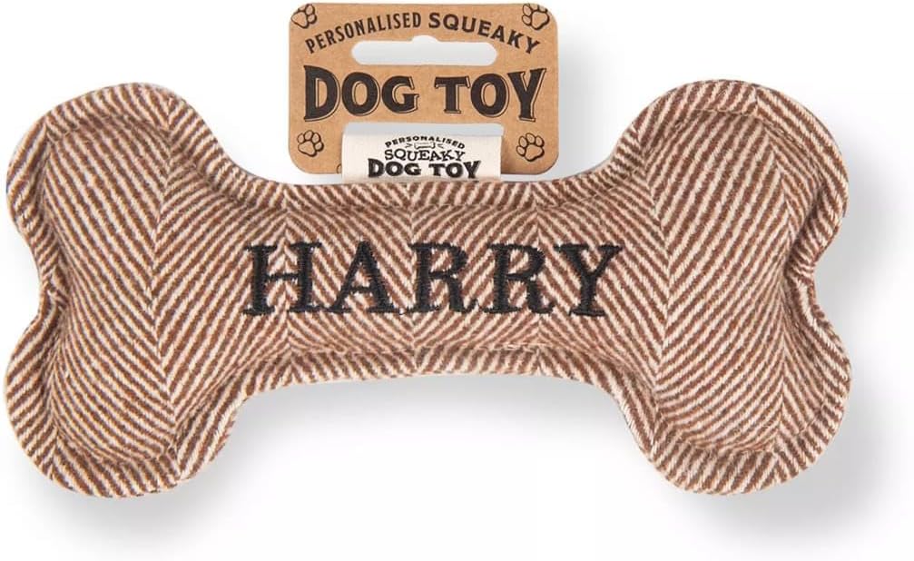 History & Heraldry Squeaky Bone Toy [Names A – J] Harry