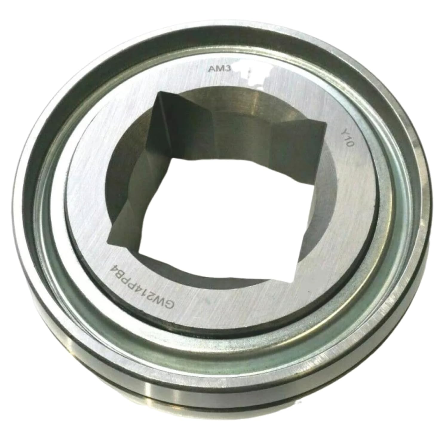 GW214PPB4 AG Disc Harrow Bearing 2" Square Bore DS214TTR4 3AS14-2D1 ID: 2", Square O D: 4.9213" / 125mm, Spherical Inner Outer Ring Width: 1.5625"