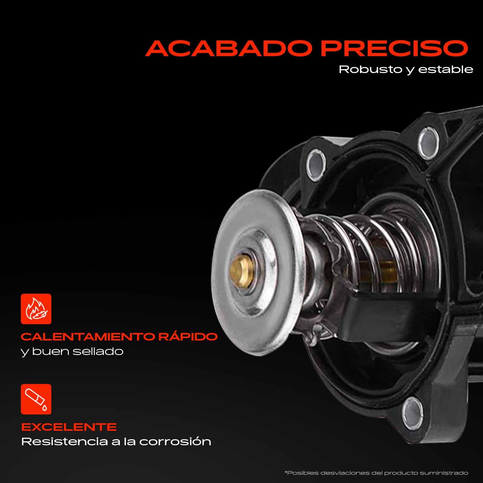 Frankberg Termostato 11531437040 | Compatible con: Serie 3 E46, Serie 3 Convertible E46, Serie 3 Coupé E46, Serie 3 Touring E36, Serie 5 Touring E39