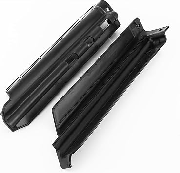 Pair of Fork Guards Front Fork Slider Protector Cover Shockabsorbing for KLX650 KLX250R, Replacement for KDX200 19931994, Practical Cover[ Enthusiasts] (Black)