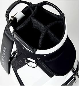 デサントゴルフ　キャディバッグ　9型 ブラック　DQBSJJ00 デサントゴルフ キャディバッグ 9型 ブラック DQBSJJ00 キャディバッグ