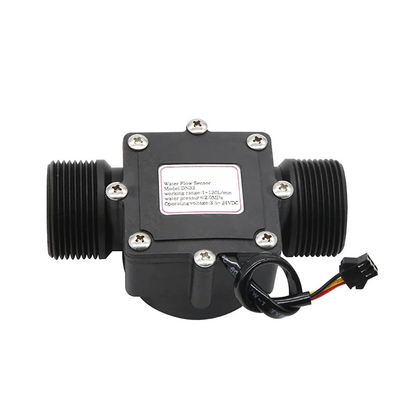 Interfaz industrial en interruptor de sensor de flujo de agua DN32 para caudalímetro Hall de alta gama 7