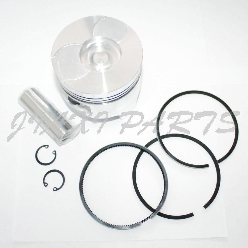 ITACO Replaces 86mm Bore Chinese 186FA Diesel Engine Piston Kit Ring Set Flat top for 186FA Diesel Engine