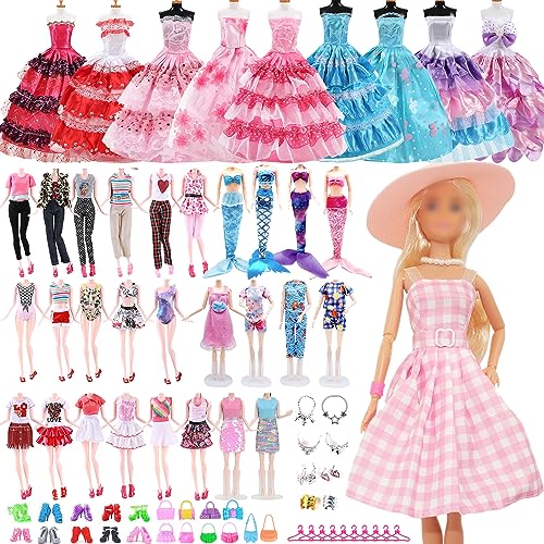 Timesun 50 Kleidung für 30 cm Puppen Puppenkleidung, 2 Prinzessinen...