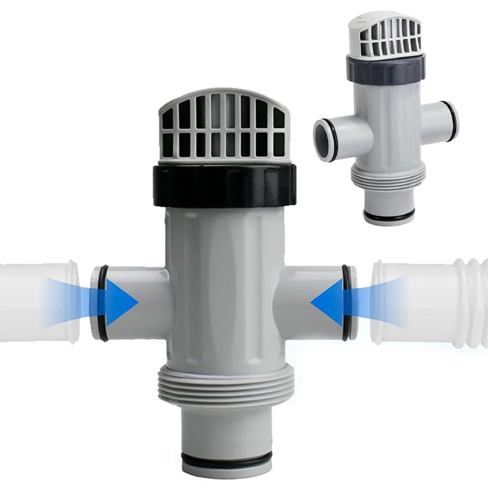 3 adaptadores de manguera de piscina para conector 26301T 26371EH 26381EH y piezas de reparación de manguera dividida, adaptador de émbolo de piscina