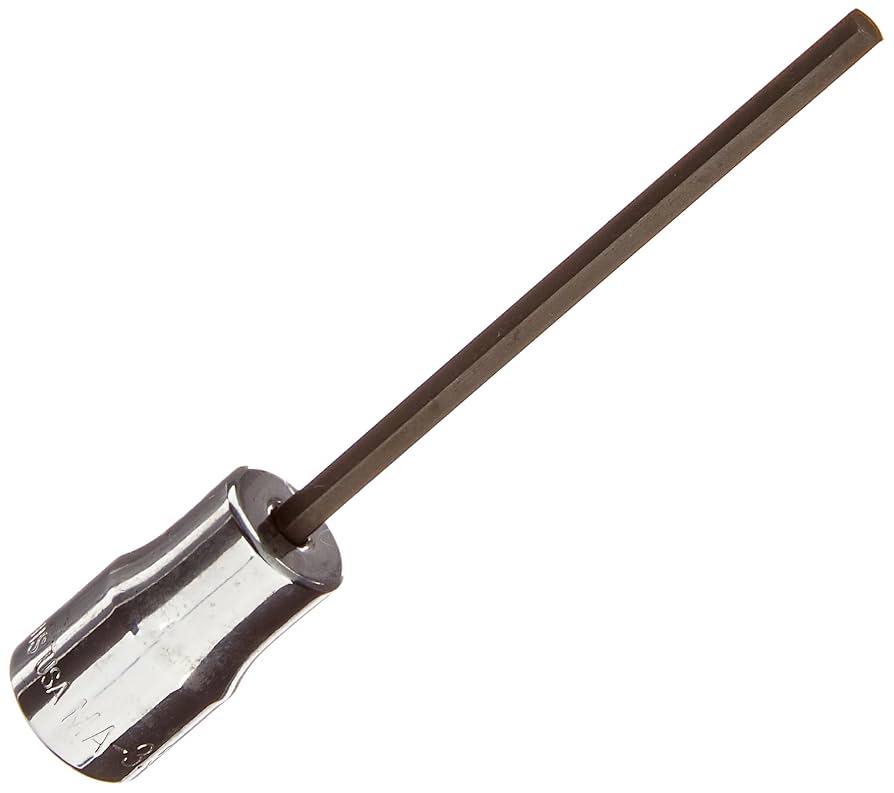 Williams MA-3-1/2LA 1/4-Inch Drive Long Hex Bit Socket, 7/64