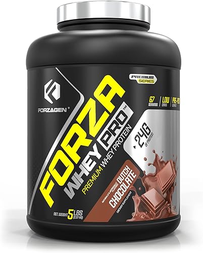 Miniatura 9 de Forzagen Proteína de suero en polvo  Batidos de proteína con 0.88oz de proteína baja en carbohidratos, sin azúcar añadido, mejor sabor de proteína