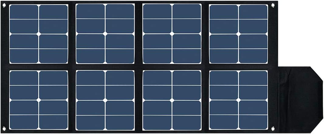 Solar Panel 100w for SUNGZU Portable Power Station 1000w, Portable Solar Charger Waterproof and Foldable Solar Pack 32-45V DC Output(Can't Charge 300w)