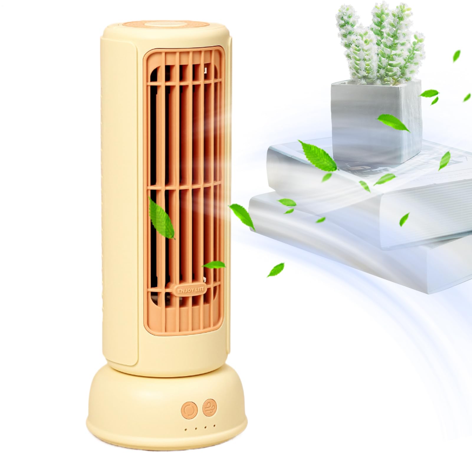 Ventilateur colonne mini taille anti chaleur pour chambre de bébé et cuisine
