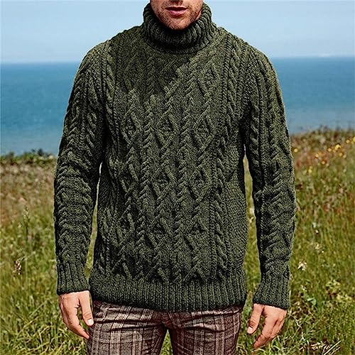 Men Cashmere Turtleneck Sweater Autumn Winter Jumper Turtle Neck Pullover2