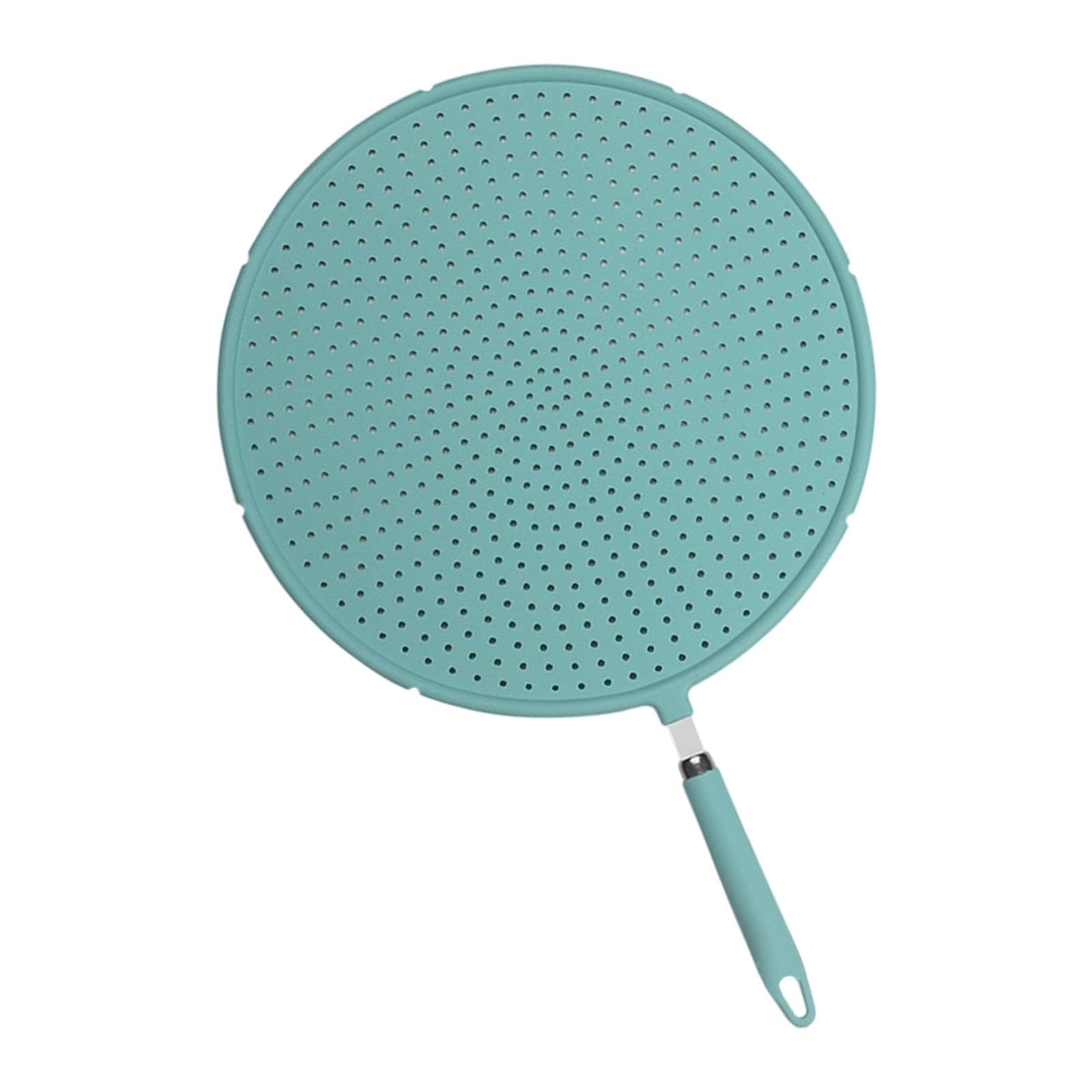 Whoasyst Silicone Splatters Cover for Stovetop and Microwave 33cm Cooking Lid with Ergonomic Handle Silicone Microwave Lid