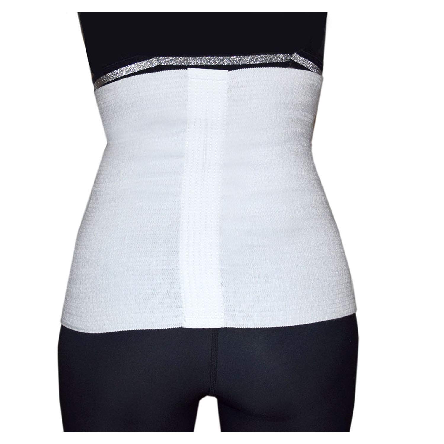 Faja lumbar tubular mujer Hernia umbilical hombre Reductora abdomen Coton Large