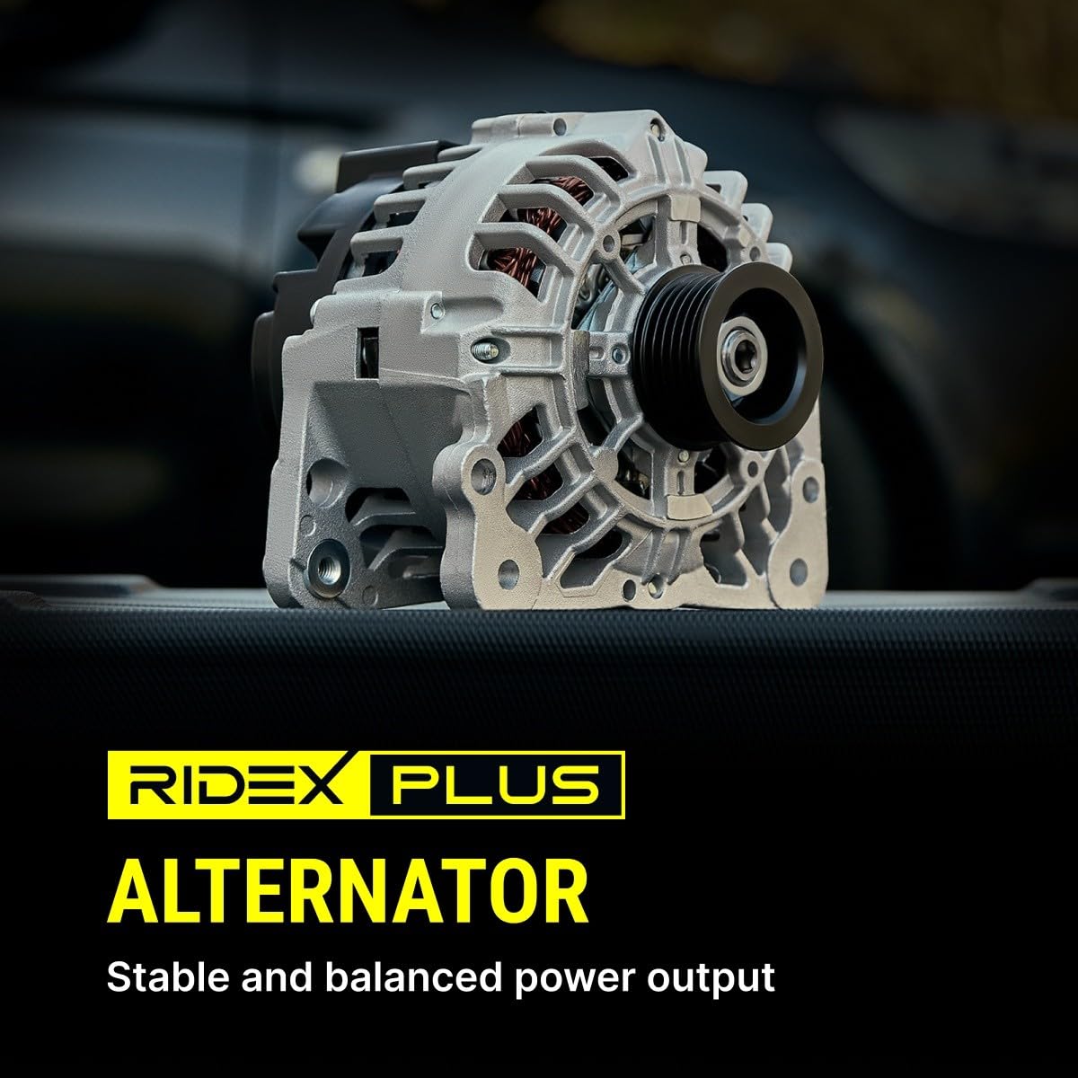 RIDEX PLUS 4G0128P Alternador con regulador incorporado Compatible con BMW 3 Sedán E46