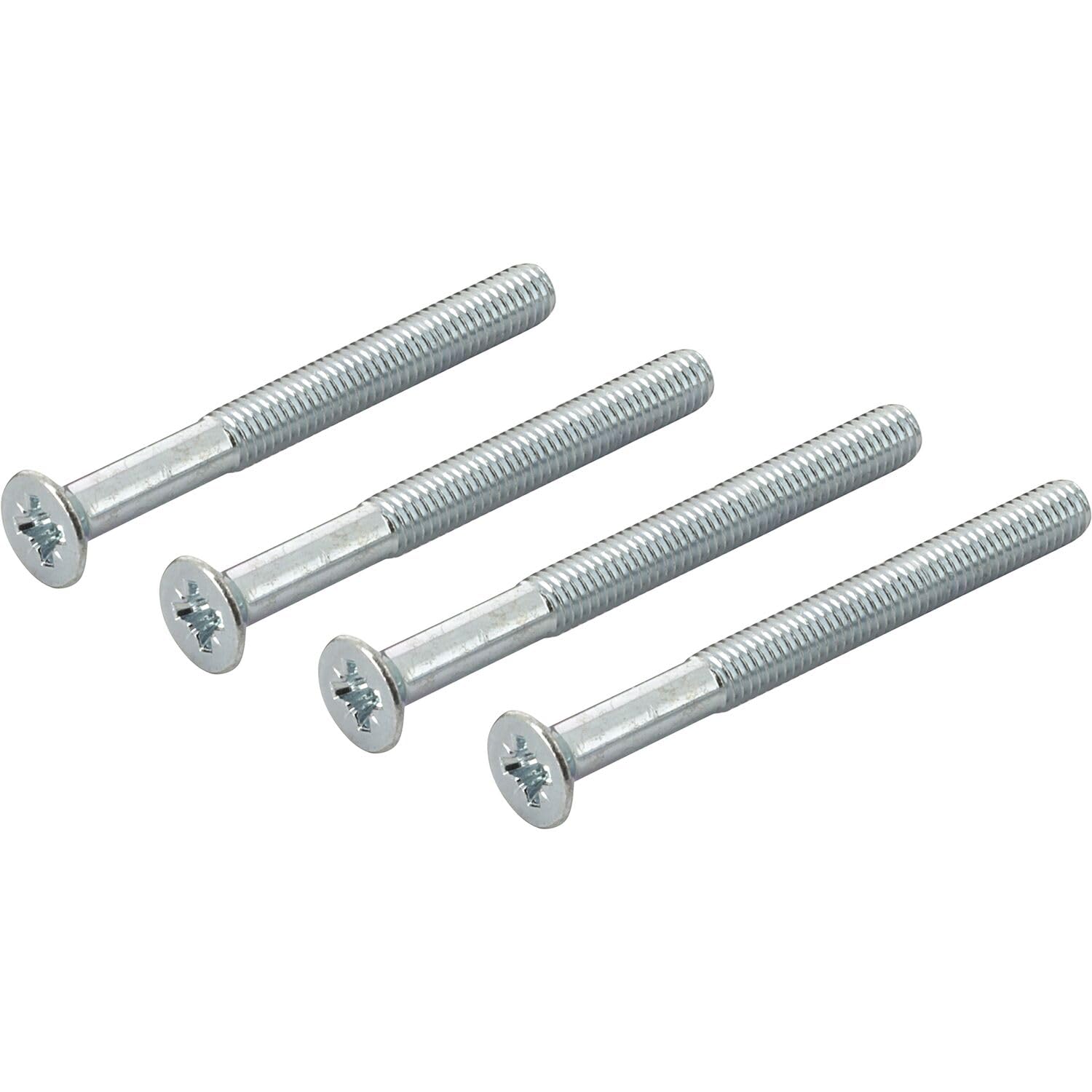 Hoppe Screws for lifting sliding doors - sliding door fitting assembly set - 4 x Phillips countersunk screws, galvanised steel
