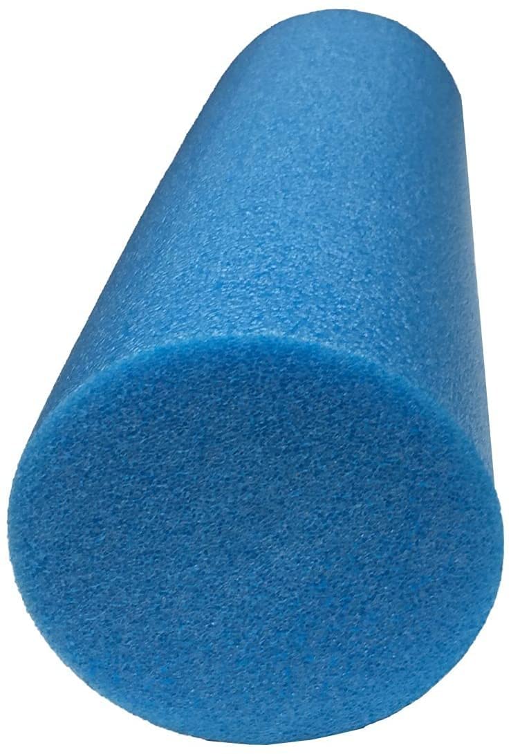 NMC Pilatesrolle blau 90x15cm Pilates Yogarolle Gymnastik Fitness Foam Rolle Comfy