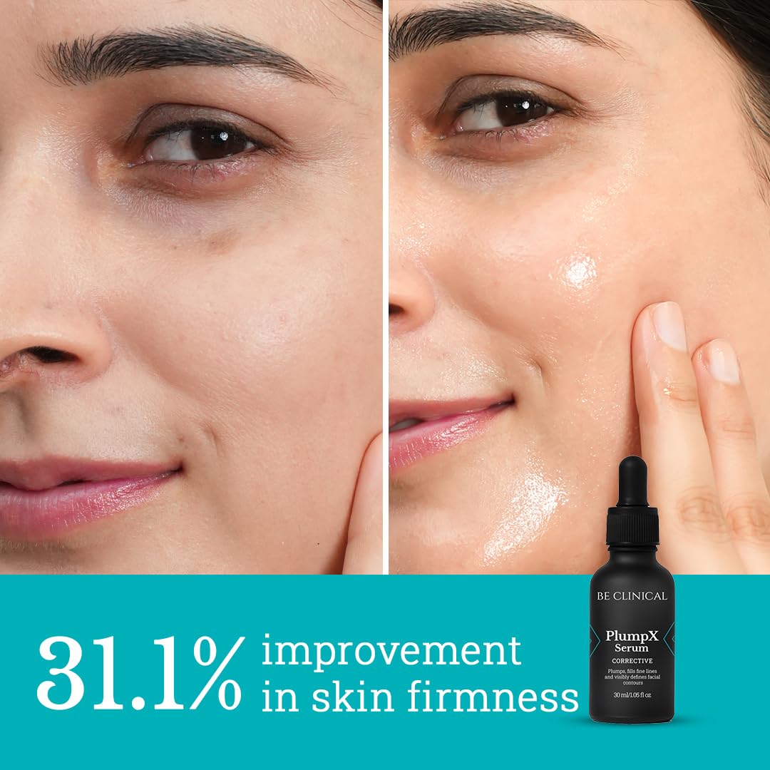 Be Clinical PlumpX Serum | Hyaluronic Acid | Reduces Fine Lines
