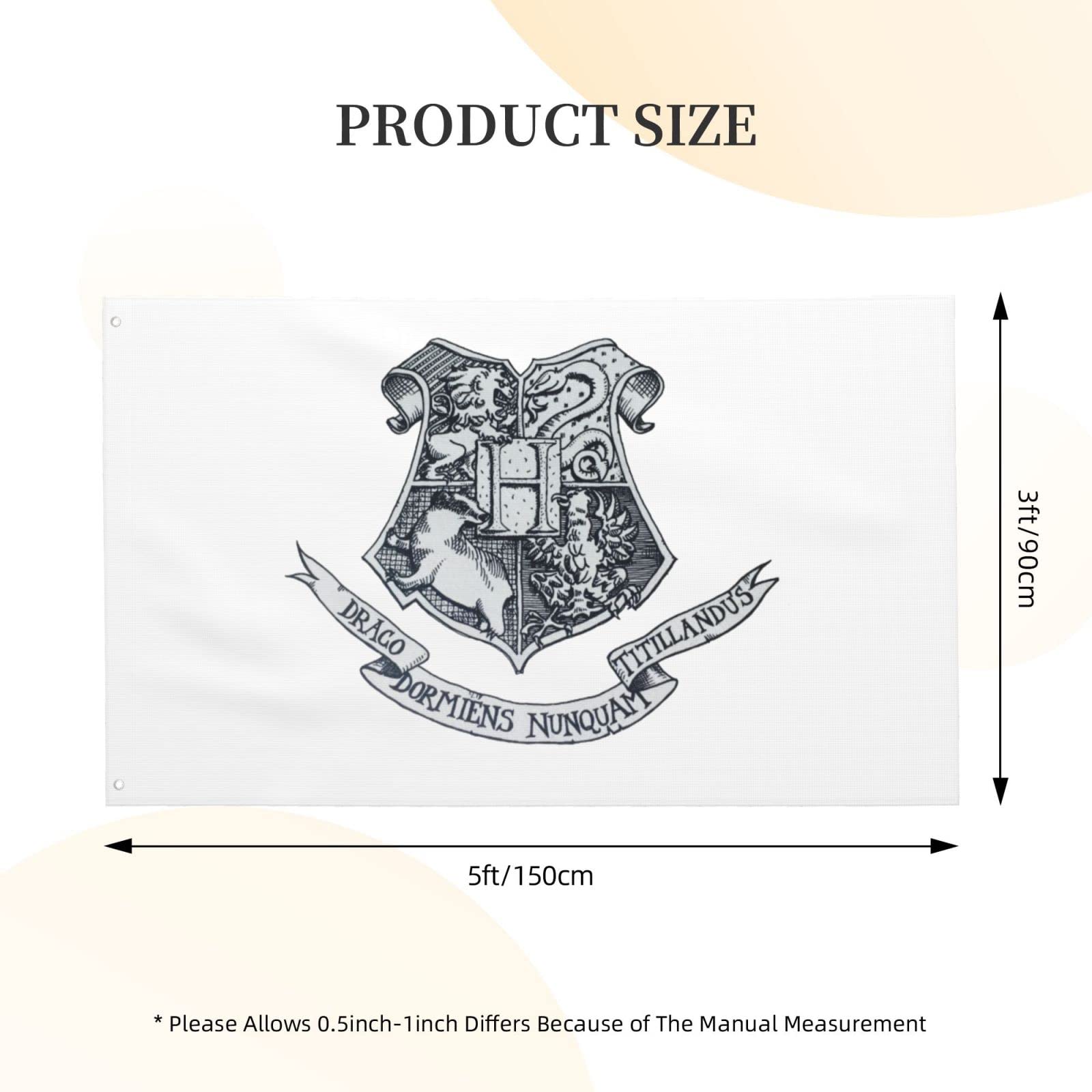 Amazon.co.jp: ハリーポッター 魔法 旗 飾り旗 3x5 フット ガーデン