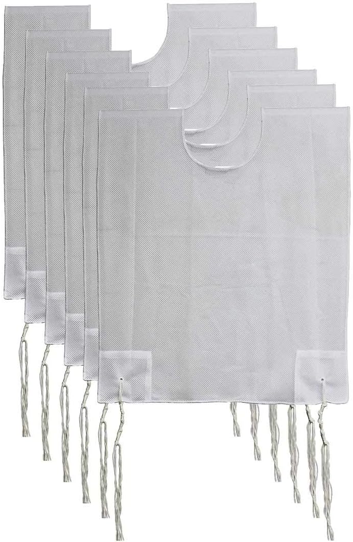 Zion Judaica 100% Polyester Quality Mesh Tzitzit Garment Certified Kosher Imported from Israel