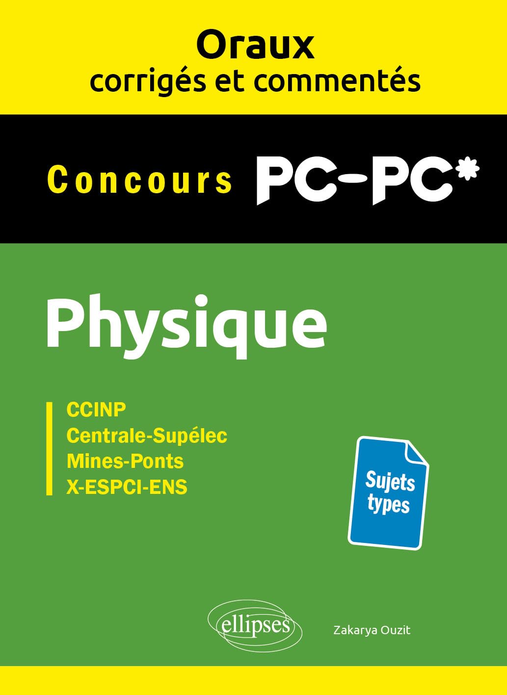 Physique Concours PC/PC*