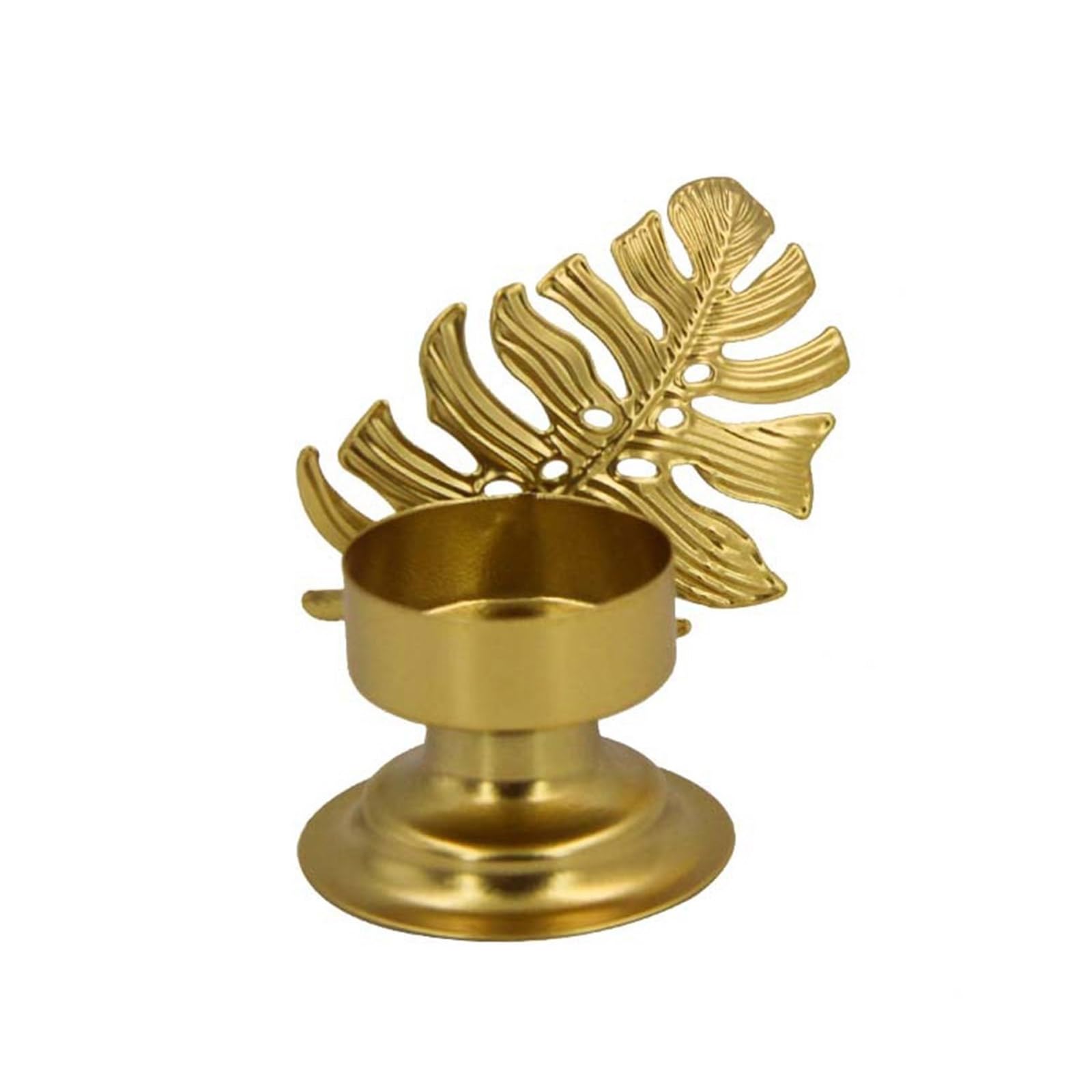 TFAOYS Centerpieces Holder Stand Decorative Designs Iron Tealight Candlestick for Romantics Home Decors Stand